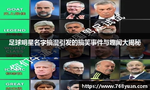 足球明星名字搞混引发的搞笑事件与趣闻大揭秘